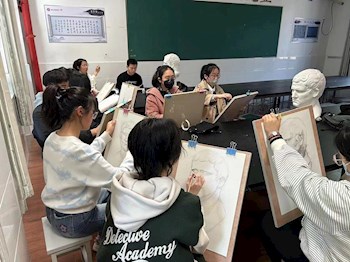 亿发yifa888国际举行2023年度学生现场绘画比赛